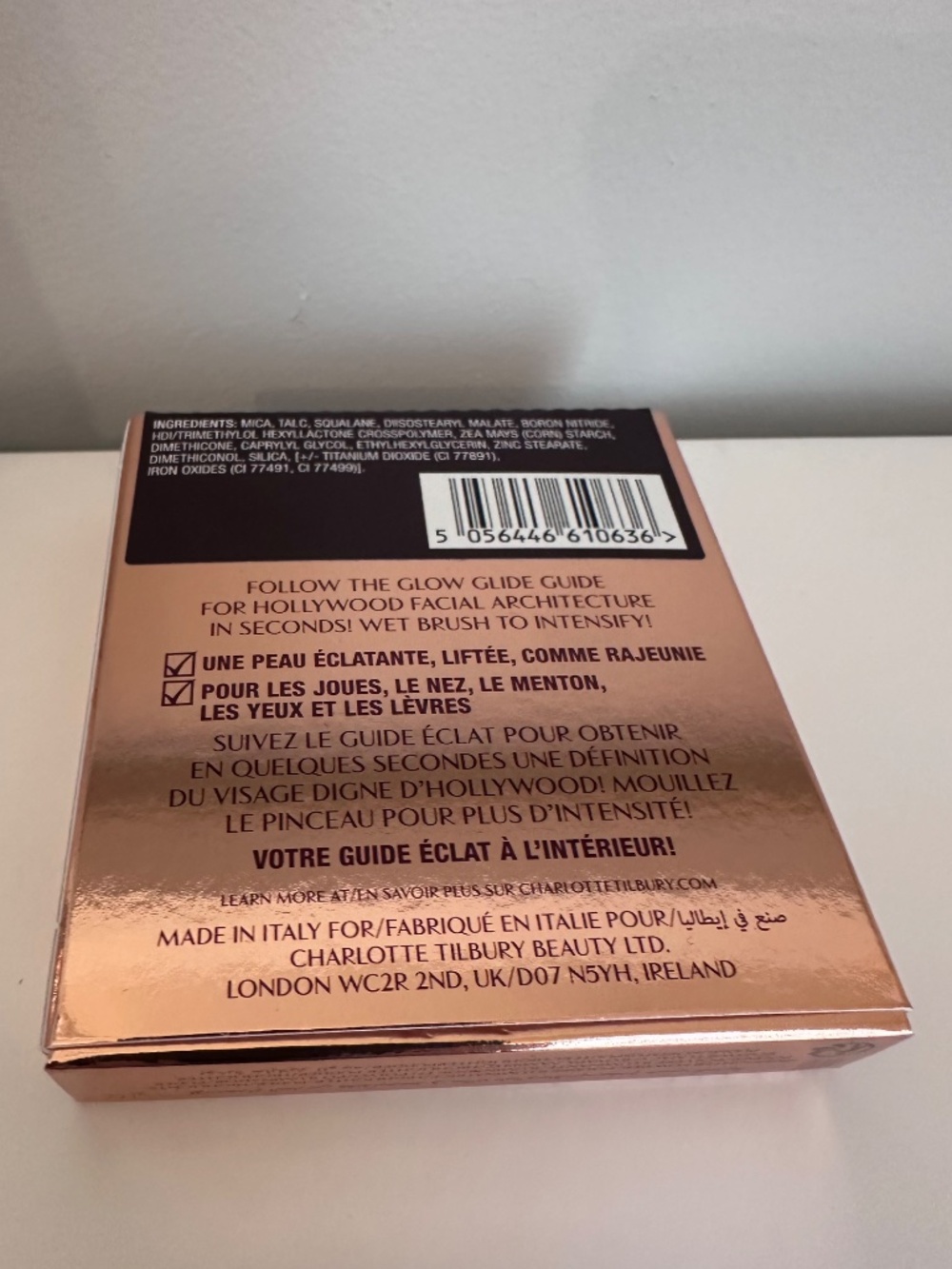 Charlotte Tilbury Glow Glide Face Architect Highlighter Rose Gold NIB - Picture 8 of 9